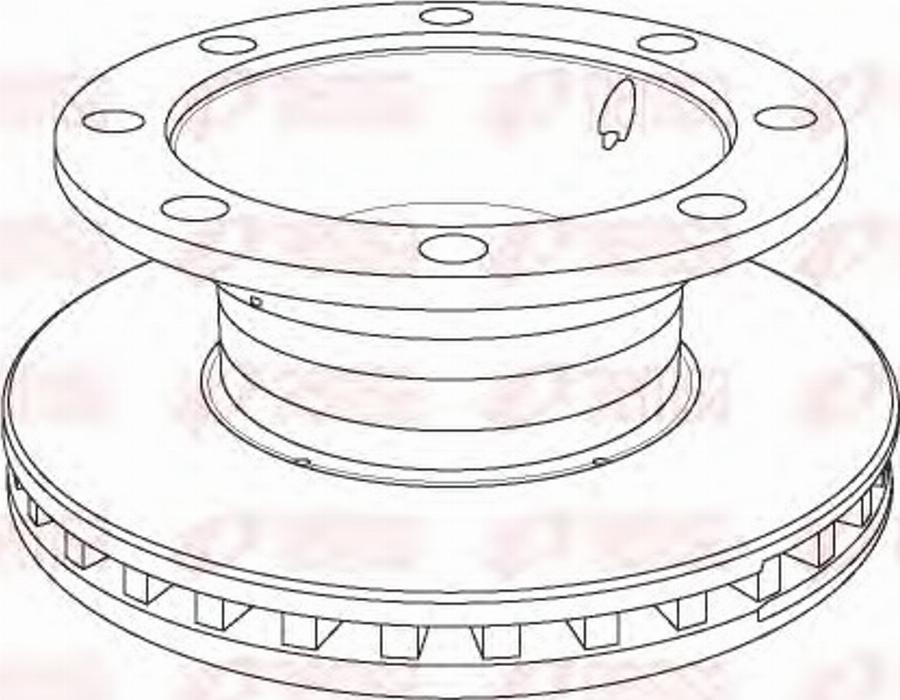 Remsa DCA1106.20 - Kočioni disk www.molydon.hr