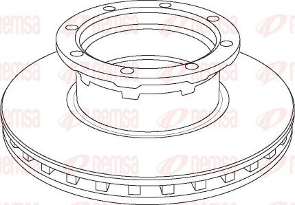 Remsa NCA1056.20 - Kočioni disk www.molydon.hr