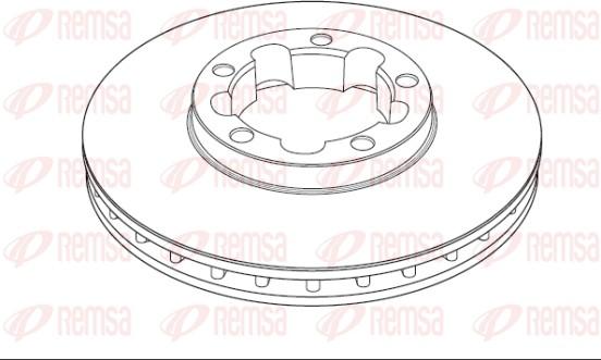 Remsa NCA1190.20 - Kočioni disk www.molydon.hr