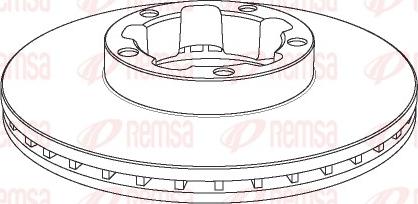 Remsa NCA1148.20 - Kočioni disk www.molydon.hr