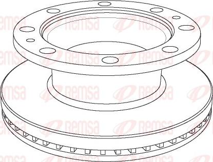 Remsa NCA1103.20 - Kočioni disk www.molydon.hr