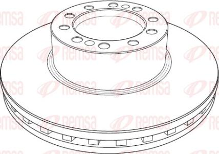 LYNXauto BN-1781 - Kočioni disk www.molydon.hr