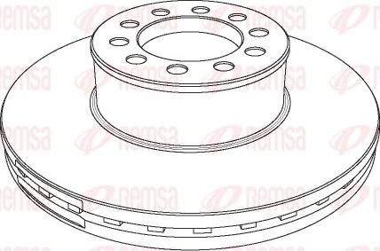 Remsa NCA1173.20 - Kočioni disk www.molydon.hr