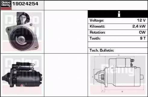 Remy 19024254 - Starter www.molydon.hr
