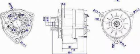 Remy 19025110 - Alternator www.molydon.hr