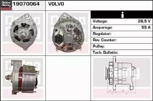 Remy 19070064 - Alternator www.molydon.hr