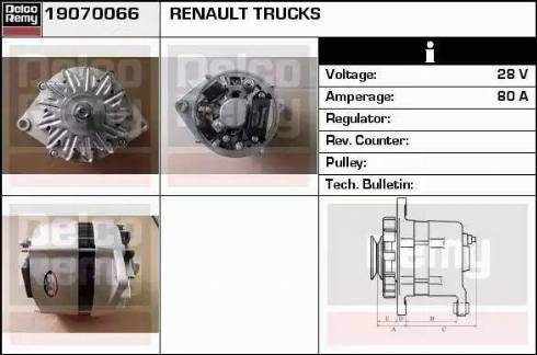 Remy 19070066 - Alternator www.molydon.hr