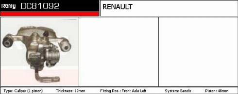 Remy DC81092 - kočione čeljusti www.molydon.hr