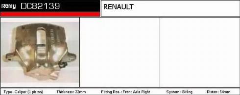 Remy DC82139 - kočione čeljusti www.molydon.hr