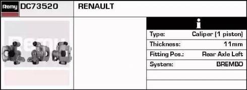 Remy DC73520 - kočione čeljusti www.molydon.hr