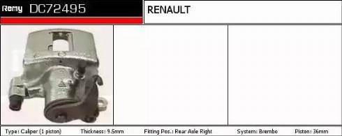 Remy DC72495 - kočione čeljusti www.molydon.hr