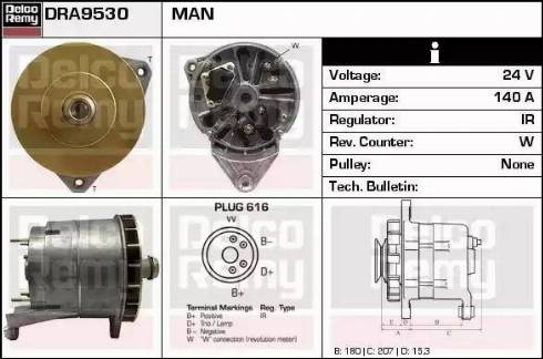 Remy DRA9530 - Alternator www.molydon.hr