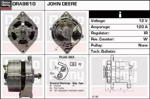 Remy DRA9810 - Alternator www.molydon.hr