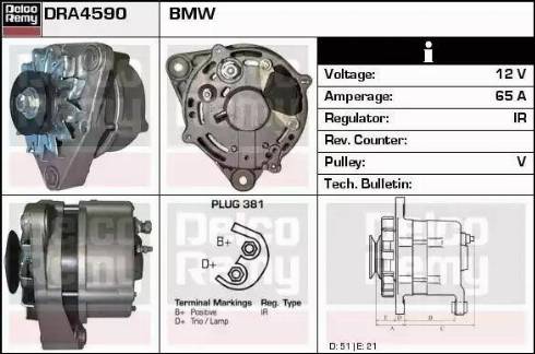 Remy DRA4590 - Alternator www.molydon.hr