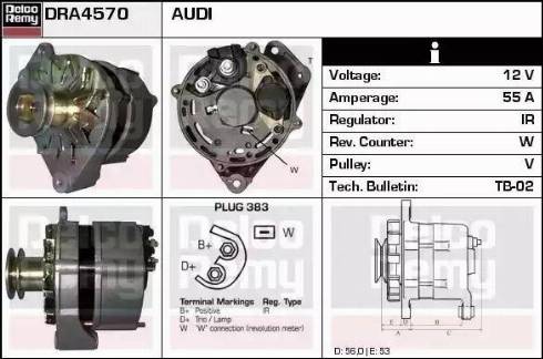 Remy DRA4570 - Alternator www.molydon.hr