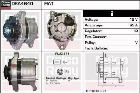 Remy DRA4640 - Alternator www.molydon.hr