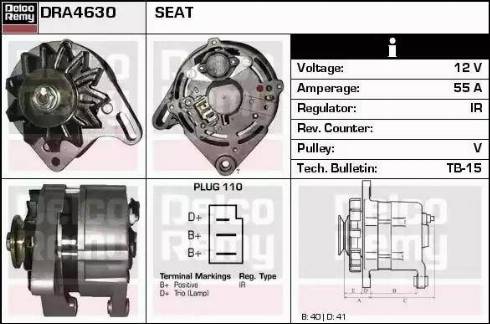 Remy DRA4630 - Alternator www.molydon.hr