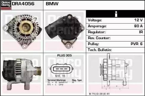 Remy DRA4056 - Alternator www.molydon.hr