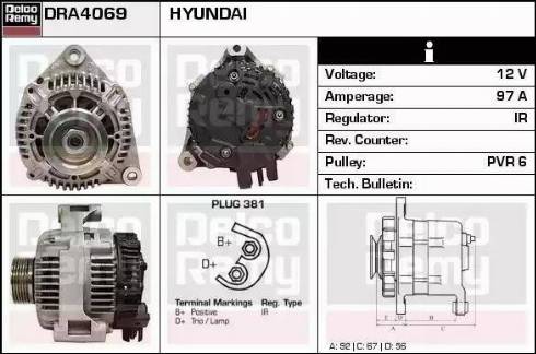 Remy DRA4069 - Alternator www.molydon.hr