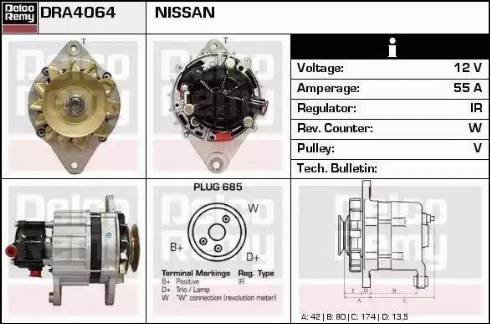 Remy DRA4064 - Alternator www.molydon.hr