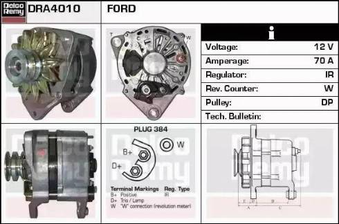 Remy DRA4010 - Alternator www.molydon.hr