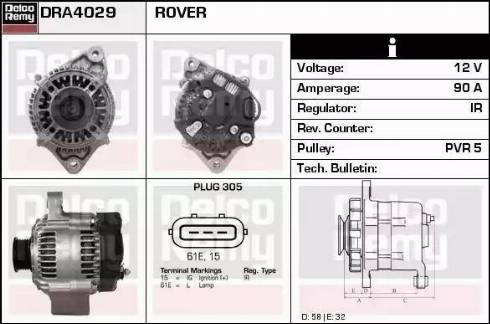 Remy DRA4029 - Alternator www.molydon.hr