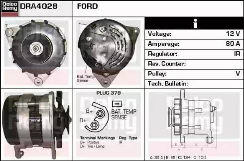 Remy DRA4028 - Alternator www.molydon.hr