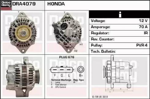 Remy DRA4079 - Alternator www.molydon.hr