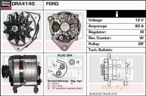 Remy DRA4140 - Alternator www.molydon.hr