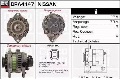 Remy DRA4147 - Alternator www.molydon.hr