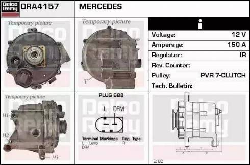 Remy DRA4157 - Alternator www.molydon.hr