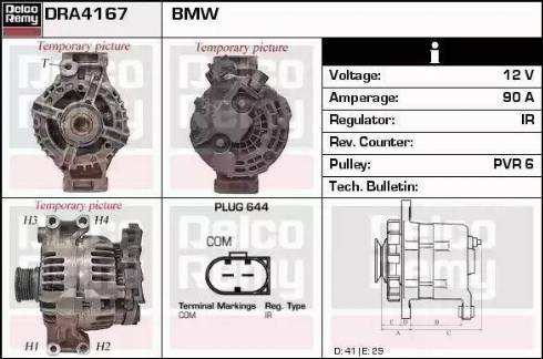 Remy DRA4167 - Alternator www.molydon.hr