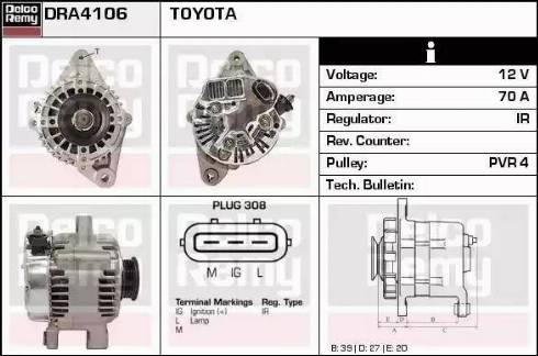 Remy DRA4106 - Alternator www.molydon.hr