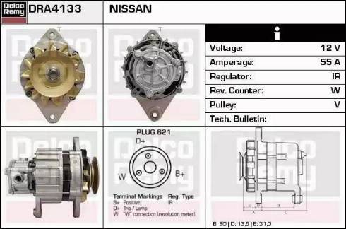 Remy DRA4133 - Alternator www.molydon.hr