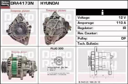 Remy DRA4173N - Alternator www.molydon.hr