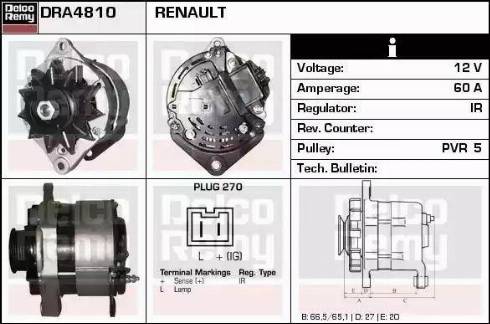 Remy DRA4810 - Alternator www.molydon.hr