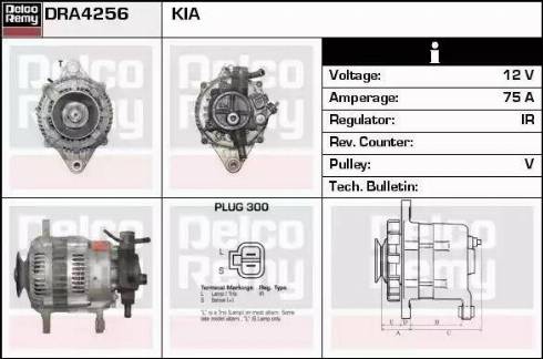 Remy DRA4256 - Alternator www.molydon.hr