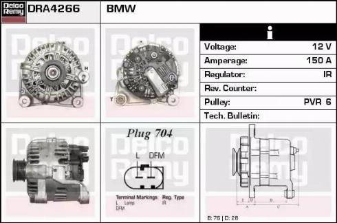 Remy DRA4266 - Alternator www.molydon.hr