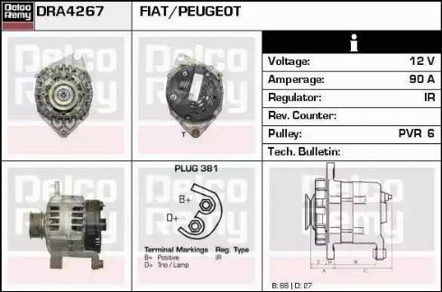 Remy DRA4267 - Alternator www.molydon.hr