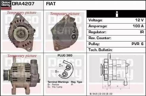 Remy DRA4207 - Alternator www.molydon.hr