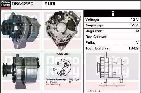 Remy DRA4220 - Alternator www.molydon.hr