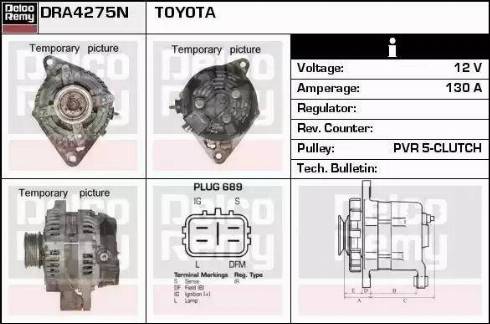 Remy DRA4275N - Alternator www.molydon.hr