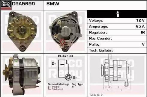 Remy DRA5690 - Alternator www.molydon.hr