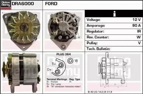 Remy DRA6000 - Alternator www.molydon.hr