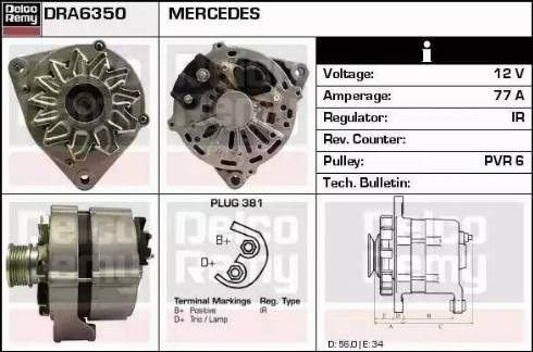 Remy DRA6350 - Alternator www.molydon.hr