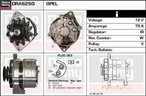 Remy DRA6250 - Alternator www.molydon.hr