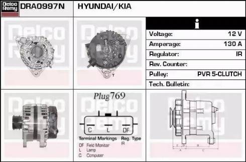 Remy DRA0997N - Alternator www.molydon.hr