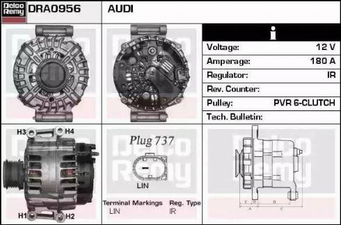 Remy DRA0956 - Alternator www.molydon.hr