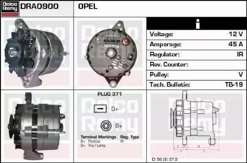 Remy DRA0900 - Alternator www.molydon.hr