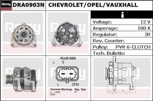 Remy DRA0903N - Alternator www.molydon.hr